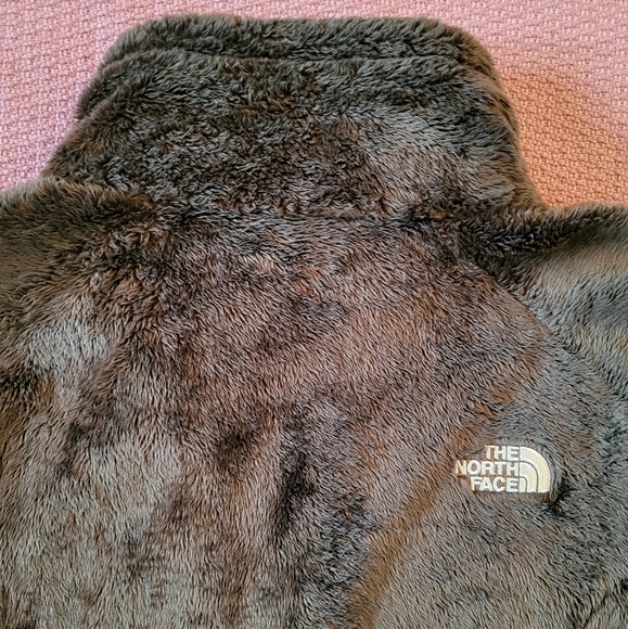 The North Face Brown Fuzzy Fleece Jacket Womens Small Ski Jacket Insert AMVD - Picture 11 of 11